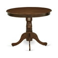 thumbnail image 3 of East West Furniture 3-Piece Dining Set in Antique Walnut/Light Gray, 3 of 6