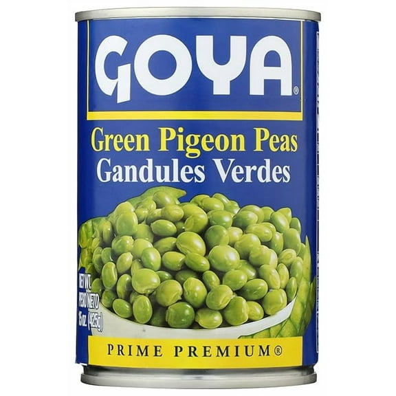 Pack of 2 Goya Foods Green Pigeon Peas / Gandules Verdes 15 oz