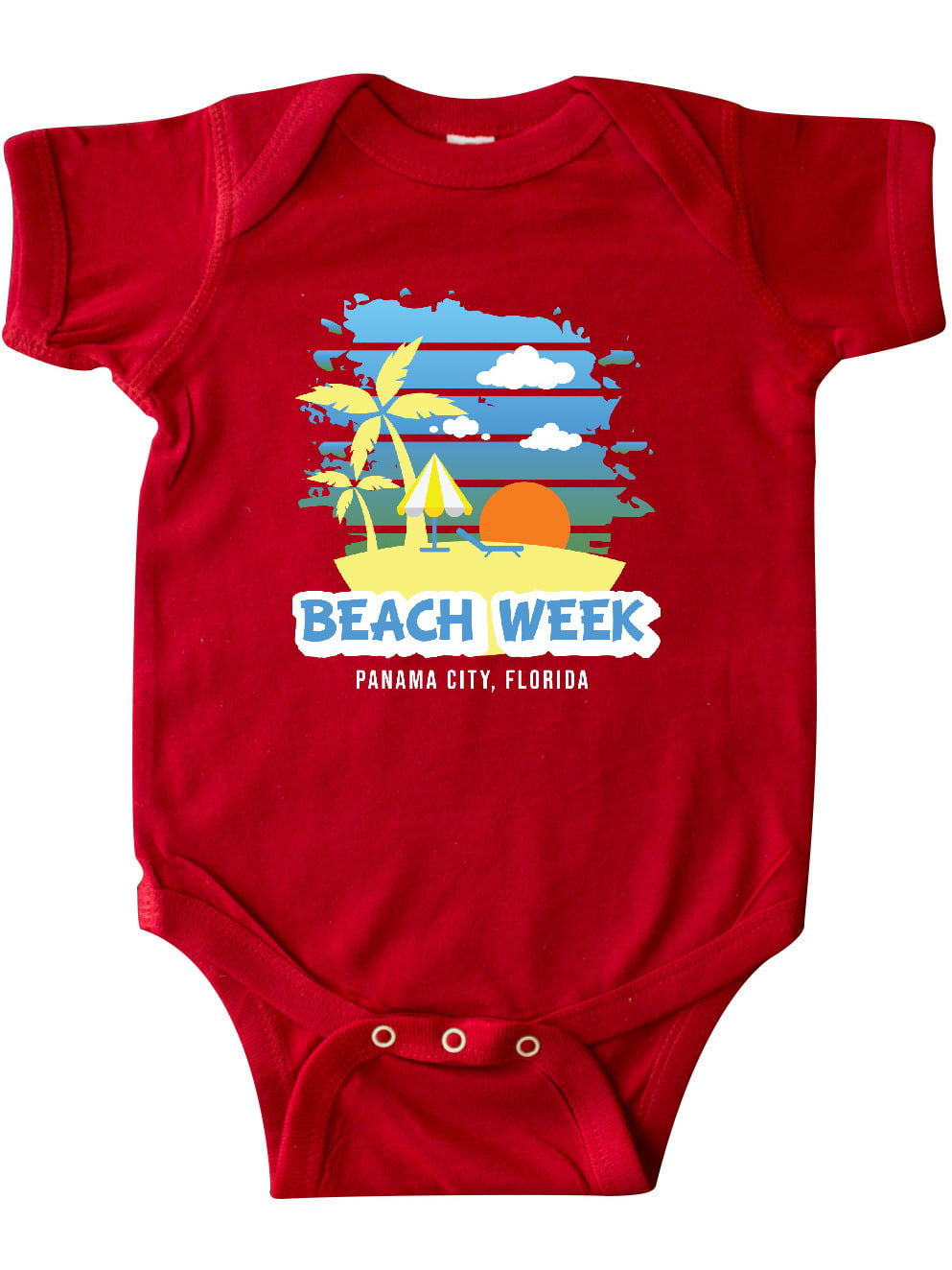Hawaiian Palm Tree and Sea Turtle Newborn Baby Long Sleeve Bodysuit Kid Pajamas