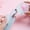B, variant on Cute Cat Paw Shaped Plastic Pencil Case, Portable Slide Open Multi-Functional Stationery Storage Box for Students School Office Pen Pencil Organizer Pink