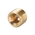 thumbnail image 3 of Conector de tubería de latón, tapón ciego hexagonal, 2 piezas de 1/8 pulgadas G macho, 3 of 3