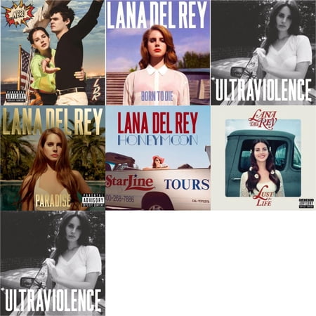 Nfr! & Born To Die & Paradise & Ultraviolence & Ultraviolence & Honeymoon & Lust For Life [CD Bundle]