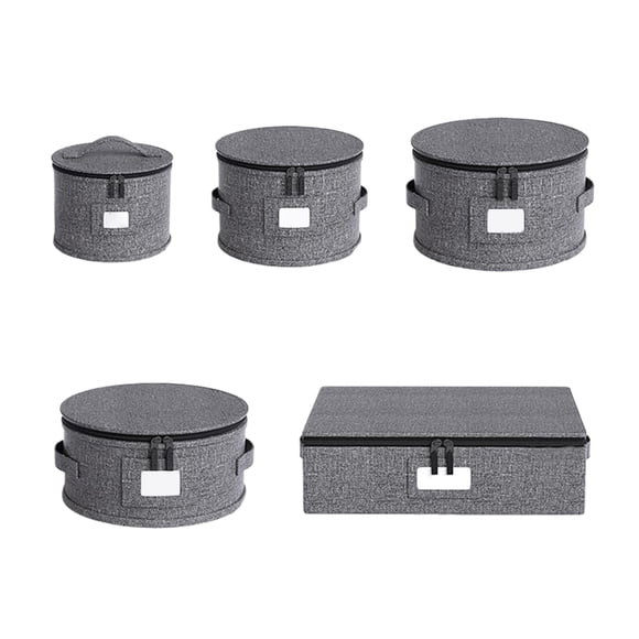 Bearachild Contenedores de almacenamiento de platos duraderos, solución de almacenamiento de platos que ahorra espacio, fácil acceso, Cocina y Comedor