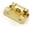 Gold, variant on PETGLE 10 Pack 5 Pairs Semi-Overlay 1/2 inch Self-Closing Face Frame Cabinet Hinges Satin Nickel Half Wrap-Around Kitchen Cabinet Door Hinges Face Mount Cabinet Hardware