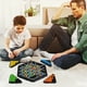 thumbnail image 5 of Juego de ajedrez triangular con cadena, juego Iq, juegos de mesa de ajedrez triangular estratégico, multijugador nocturno familiar, 1 Juego, 5 of 7