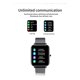 thumbnail image 4 of P8 Bluetooth Call Smart Watch1.69 Screen, 4 of 5