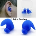 thumbnail image 2 of 1 Pair Silicone Spiral Waterproof Dustproof Earplugs Water Sports Swimming Accessories, 2 of 7