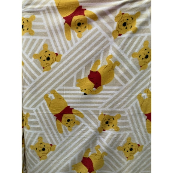Bear Fleece Print Fabric - 58-60" Wide and Sold by the Yard