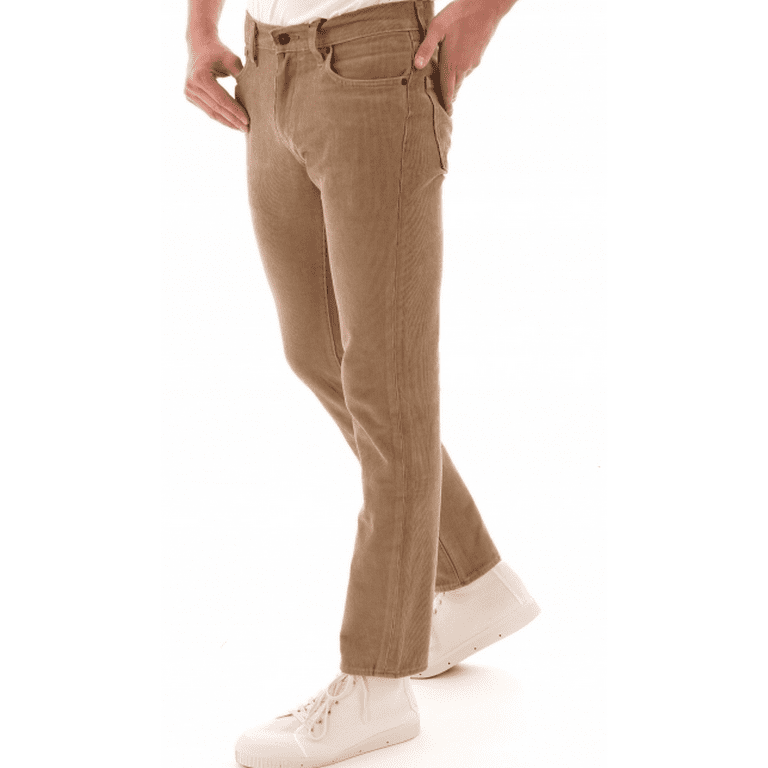 Ballade Forbavselse foretrækkes Levi's BROWN 511 Slim Fit Corduroy Pants, US 30X32 - Walmart.com