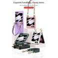 thumbnail image 2 of Luxury with Wrist Strap Lanyard Case for Samsung Galaxy Z Flip 5 5G Shockproof Slim Simple for Women Girls Hard Cover (Grey,for Samsung Z Flip5), 2 of 8