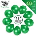 thumbnail image 2 of Pearl Emerald Green Balloons - 12 Inch Latex Balloons - 100 Pack, 2 of 8