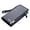 Black, variant on gcong Fashion Men's Slim Long Leather Wallet with Zipper Closure and Multiple Card Slots Secure RFID Clutch Purse for Daily