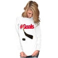 thumbnail image 5 of Athletic Hockey Player Hashtag Goals Long Sleeve TShirt Men Women Brisco Brands S, 5 of 6
