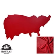Newbury Leathers, Italian Nappa, Panel, Red