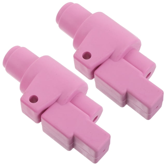 WASHWEPE 2Ud Protector Para Bomba De Gasolina Color Rosa Con Cubierta De Goma Y Reducción Acústica