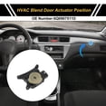 thumbnail image 2 of Reemplazo del actuador de puerta de mezcla de calefacción HVAC Unique Bargains para Volkswagen Polo 2007-2012 No.6Q0907511D Actuador de puerta de aire Plástico Negro, 2 of 6