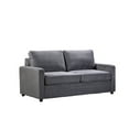 thumbnail image 3 of Uspridefurniture Borland 70'' Velvet Square Arm Sofa Bed,Gray, 3 of 5