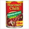 HORMEL Chili Vegetarian with Beans, 99% Fat Free, Steel Can 15 oz