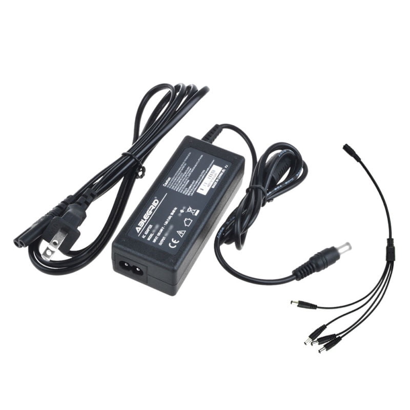 Generic 4CH Premium 3Amp Power Adapter with 4 way splitter for Swann