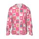 thumbnail image 1 of Balery Pink Christmas Cheer Sudadera ligera de manga larga con capucha y protección solar UPF 50+ para hombre y mujer, ideal para pesca y running-Small, 1 of 7
