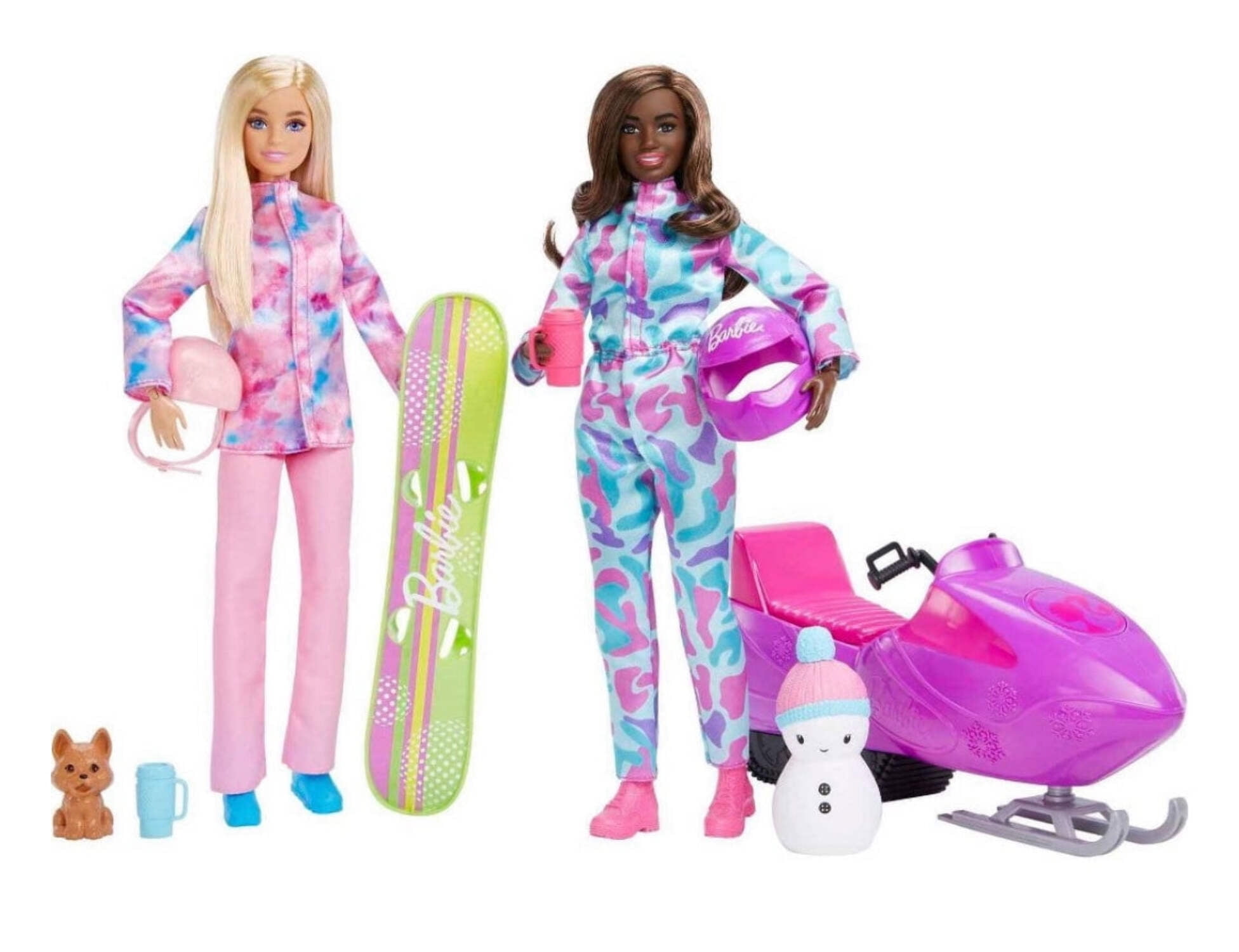 有名ブランド Free Shipping! Walmart.com - Playset Sports Winter Barbie キャラクターグッズ