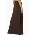 thumbnail image 4 of TheMogan Women's PLUS Casual Draped Jersey Foldable Waist Relaxed Long Maxi Skirt, 4 of 7