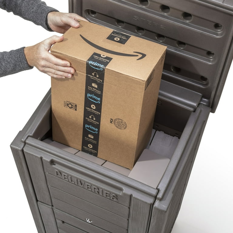 Keter Secure Package Delivery Lockable Box For Porch Or Office with Secure  Storage Compartment & Reviews