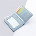 thumbnail image 4 of New Style Mini Thin Men Wallet Card Holder Purse Coin Pouch Card Holder Short Vertical PU Leather Wallet Change Money Pouch GRAY, 4 of 6