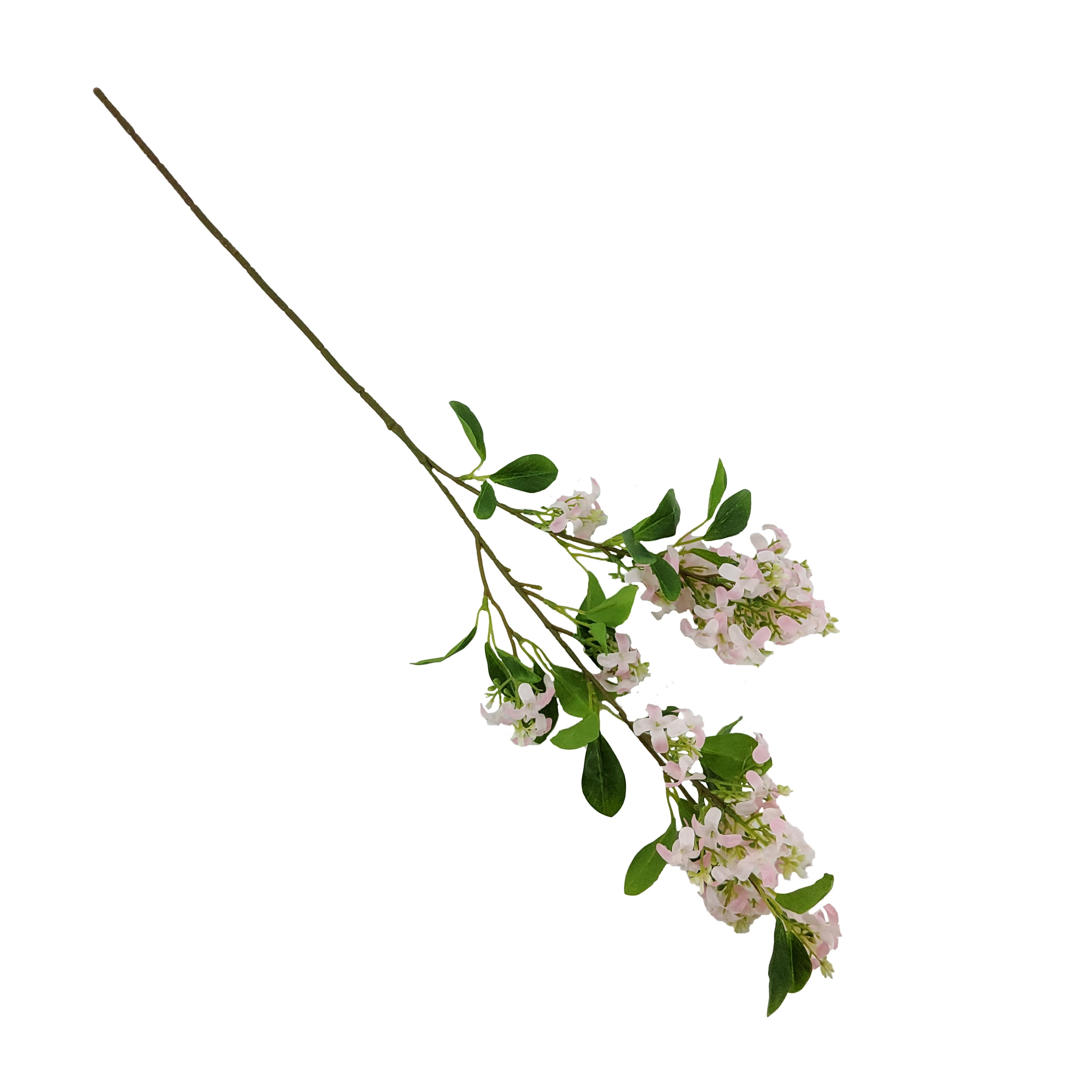 Mainstays 29'' Artificial Indoor Mini Blossom Stem, Pink Color.