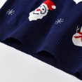 thumbnail image 5 of ibiyuan Kids Sweater Newborn Baby Girl Clothes Cotton Santa Print Christmas Knit Cardigan Long Sleeve Soft Warm Holiday Outerwear Top for Boys Girls, 5 of 5