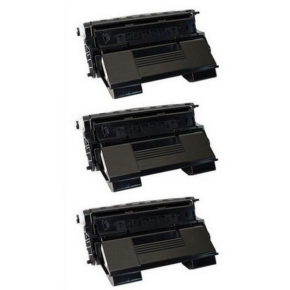 PrinterDash Compatible Replacement for OKI52114501_3PK - Black