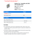thumbnail image 2 of Radiator Cap - Compatible with 2005 - 2015 Hyundai Tucson 2006 2007 2008 2009 2010 2011 2012 2013 2014, 2 of 2