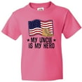 thumbnail image 3 of Inktastic My Uncle is My Hero Military Nephew Youth T-Shirt, 3 of 5