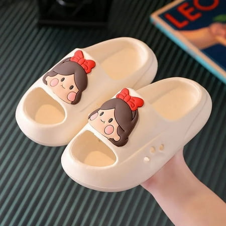 

Children‘s Slippers Boys Indoor Home Bathroom Non-slip Outer Wear 2024 Summer New Girls‘ Cute Sandals and Slippers EV