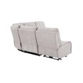 thumbnail image 4 of Global Furniture USA U6066 Cream Faux Leather 3PWR Sectionals, 4 of 5