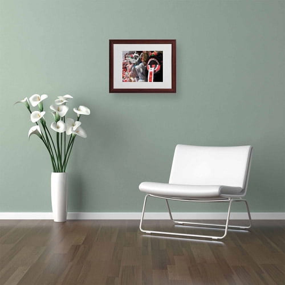 Trademark Fine Art "Chinese New Year" by Yale Gurney, Wood Frame