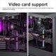 thumbnail image 4 of Soporte para tarjetas gráficas Soporte para tarjeta gráfica Soporte para marco Soporte de escritorio 5V 3Pin ARGB Tarjeta de video GPU Hugtrwg Para estrenar, 4 of 9