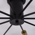 thumbnail image 3 of Garwarm Semi Flush Mount Ceiling Light, 10-Light Modern Sputnik Chandelier Industrial Ceiling Lamp for Kitchen Dining Room Living Room Bedroom Foyer Lighting Fixture, 3 of 15