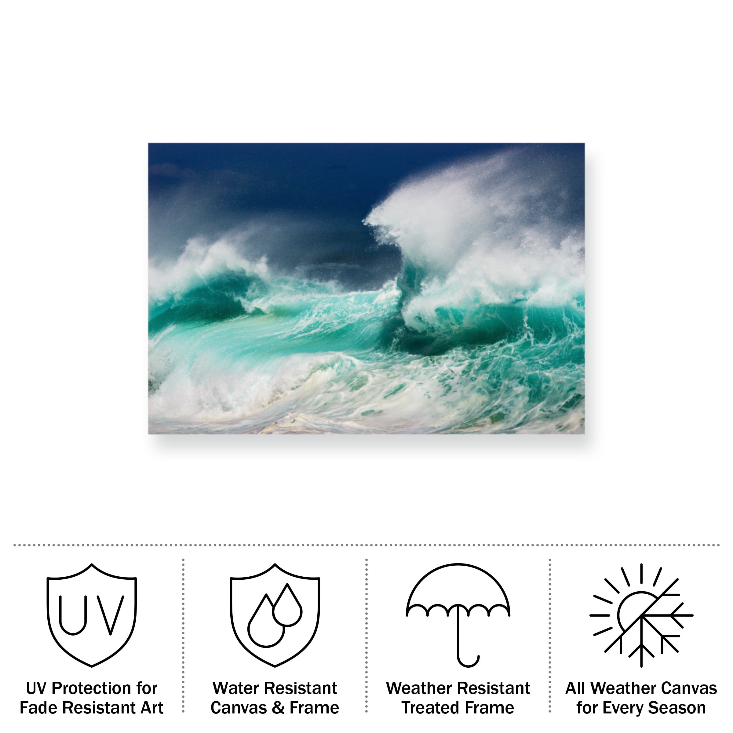 Ralf Prien 'Dead Mans Beach' Outdoor Canvas