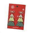 thumbnail image 6 of PRIYAL Christmas Creative New Santa Claus Cute Hat Earrings European and American Cartoon -encrusted Simple and Exquisite Earrings, 6 of 9