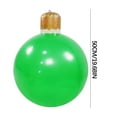 thumbnail image 3 of Hvmvliv Outdoor Inflatable Christmas Ball Colorful Decorative Giant Christmas Inflatable Balls Pvc Christmas Ball for Holiday Yard Porch Decoration 1.65 ft, Green, 3 of 6