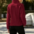 thumbnail image 3 of yillto Fleece Jacket Women Zip up Lightweight Soft Warm Winter Jackets for Women with Pockets Hiking Coat, 3 of 6