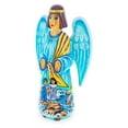 thumbnail image 2 of Guardian Angel & Children Ukrainian Hand Carved Solid Wood Figurine 10 Inches, 2 of 4