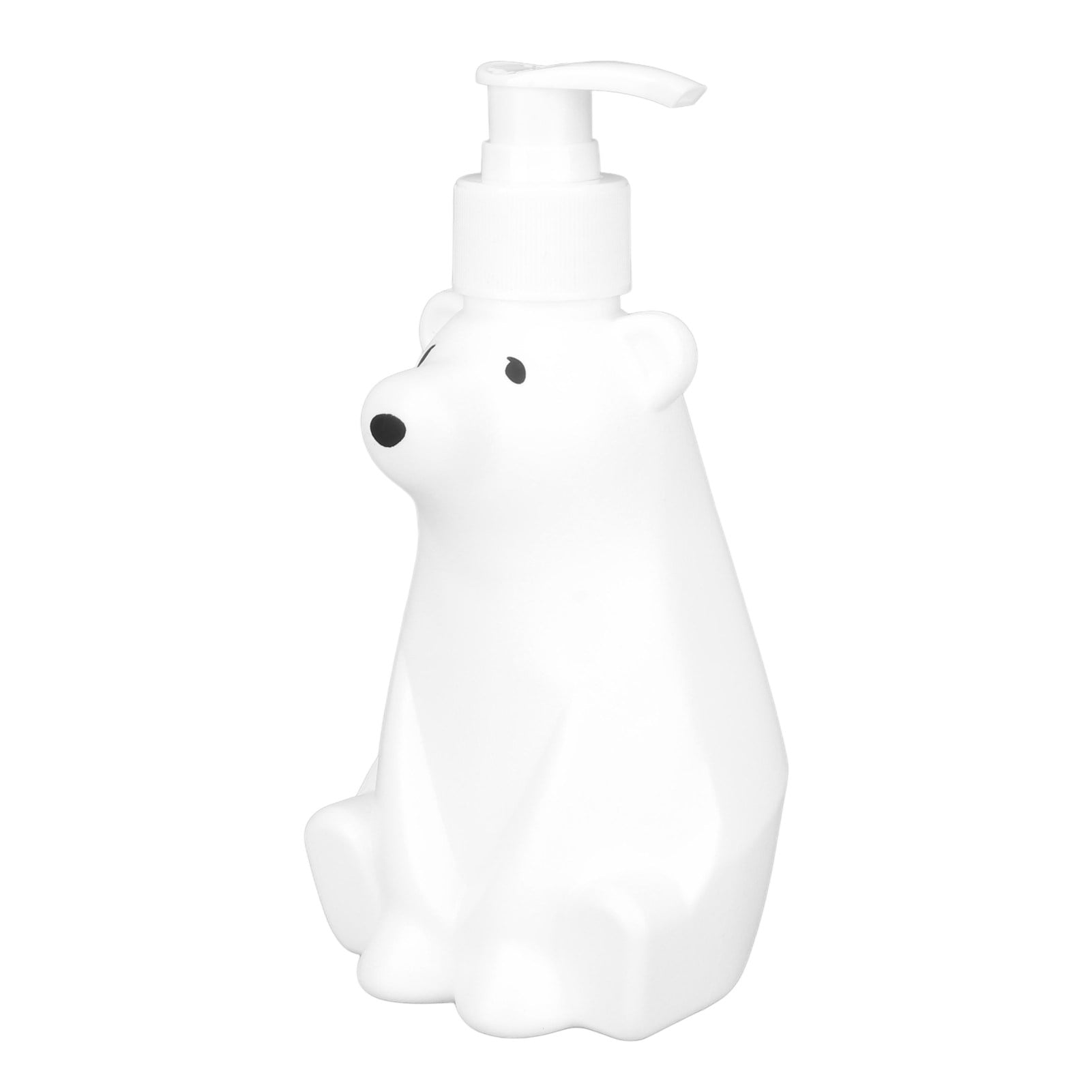 Shower Bottles, PP PE Shampoo Dispenser Type White Bear Style For