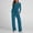 Navy, variant on Juslio Womens Pants Drawstring Elastic Waist Comfortable High Waist with Pockets Straight Pants and tops Set