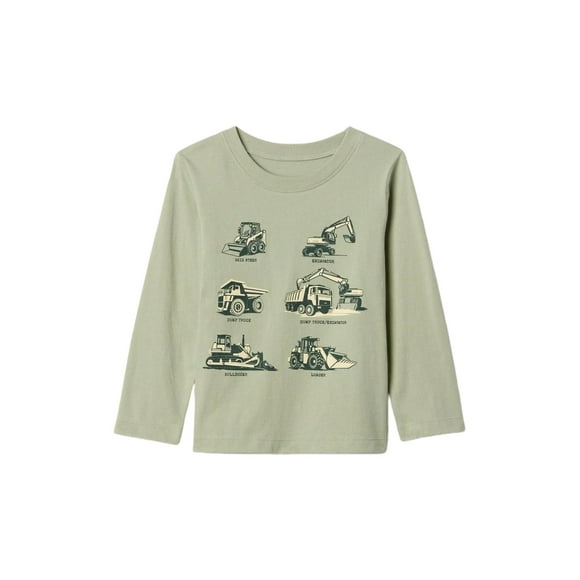 Remera GAP para bebés varones manga larga Sage Desierto 2 años