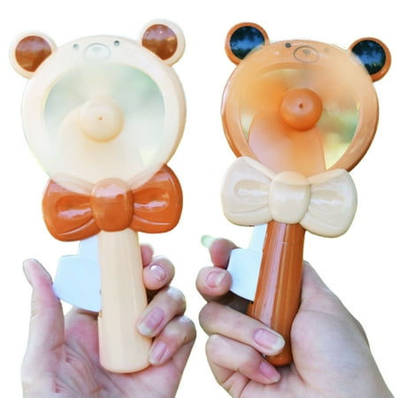 

Cartoon Mini Fan Hand Manual Fan Flexible & Eco-Friendly Colorful Hand Portable Fan Toy for Children Student Summer Gift