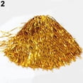 thumbnail image 3 of HEVIRGO 1Pc Metallic Cheerleader Cheer Cheerleading Dance Party Team Match Sports Pom Poms, 3 of 10