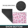 thumbnail image 6 of Pink and Pink Of Leopard Print Kitchen Rugs Sets Of 2,Anti Fatigue Kitchen Mat Rugs Non Slip Washable,Decorative Kitchen Floor Mats for Kitchen,Sink,Laundry,17"x30"+17"x47", 6 of 7
