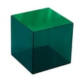 thumbnail image 4 of Kokiya Display Case Clear Storage Cube Organizer Storage Bin Display Stand for Doll Green, 4 of 9